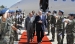 His Highness the Aga Khan receives a guard of honour upon his arrival in Lisbon. To receive him was Alberto Costa, Portugal’s Mi